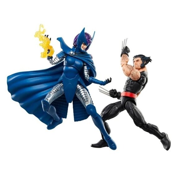 Marvel Legends Series Wolverine & Psylocke 50th Anniversary Action Figure Bundle - Picture 12 of 12
